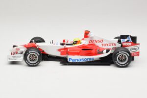 Panasonic Toyota Racing TF106 #12 R. Schumacher Presentation 2006 Minichamps 1:18 AM59553G Metāls — attēls 3 no 6
