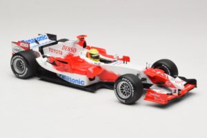 Panasonic Toyota Racing TF106 #12 R. Schumacher Presentation 2006 Minichamps 1:18 AM59553G Metāls — attēls 4 no 6
