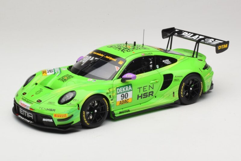 Porsche 911 992 GT3 R #90 D. Olsen Manthey EMA DTM Norisring 2023 Minichamps 1:18 MG-M-911-DTM-90-23-1802 Metāls