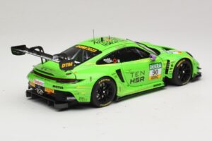 Porsche 911 992 GT3 R #90 D. Olsen Manthey EMA DTM Norisring 2023 Minichamps 1:18 MG-M-911-DTM-90-23-1802 Metāls — attēls 3 no 8
