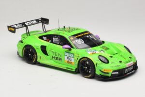 Porsche 911 992 GT3 R #90 D. Olsen Manthey EMA DTM Norisring 2023 Minichamps 1:18 MG-M-911-DTM-90-23-1802 Metāls — attēls 6 no 8