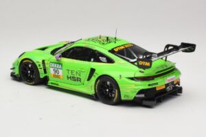 Porsche 911 992 GT3 R #90 D. Olsen Manthey EMA DTM Norisring 2023 Minichamps 1:18 MG-M-911-DTM-90-23-1802 Metāls — attēls 7 no 8