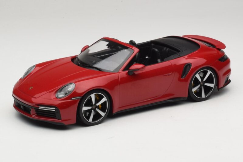 Porsche 911 992 Turbo S Kabriolets Tumši Sarkans Minichamps 1:18 Porsche 911 992 Turbo S Kabriolets Tumši Sarkans Minichamps 1:18 PORSCHE007 Metāls