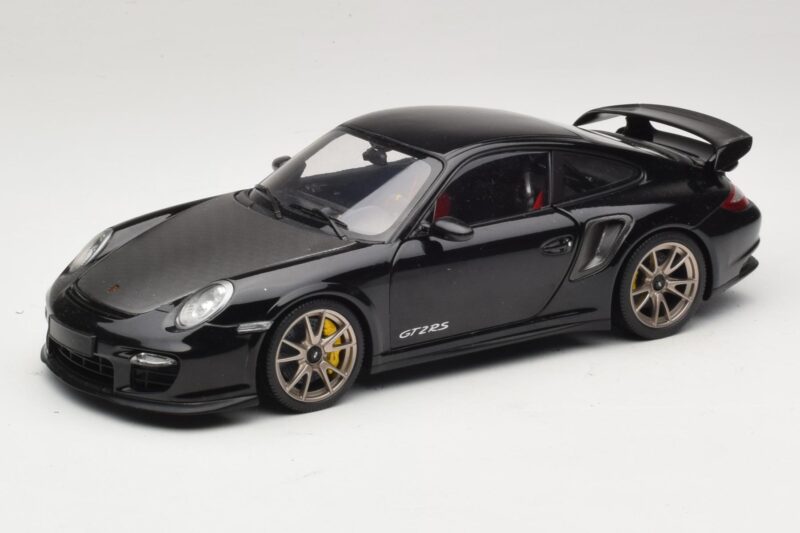 Porsche 911 997 GT2 RS Melns Minichamps 1:18 100069401-O Metāls