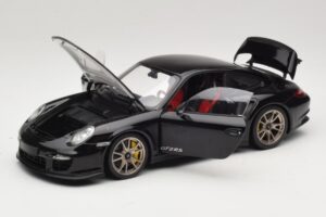 Porsche 911 997 GT2 RS Melns Minichamps 1:18 100069401-O Metāls — attēls 2 no 8