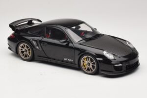 Porsche 911 997 GT2 RS Melns Minichamps 1:18 100069401-O Metāls — attēls 6 no 8