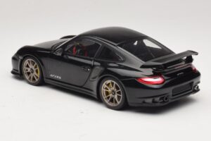 Porsche 911 997 GT2 RS Melns Minichamps 1:18 100069401-O Metāls — attēls 7 no 8