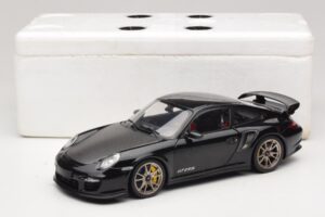 Porsche 911 997 GT2 RS Melns Minichamps 1:18 100069401-O Metāls — attēls 8 no 8