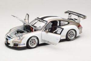 Porsche 911 997 GT3 Cup Balts Ar Svītrām 2008 Minichamps 1:18 WAP0210130C Metāls — attēls 2 no 8