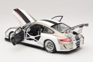 Porsche 911 997 GT3 Cup Balts Ar Svītrām 2008 Minichamps 1:18 WAP0210130C Metāls — attēls 5 no 8