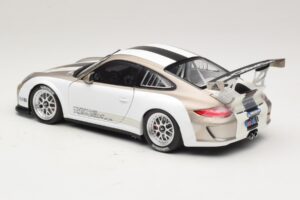 Porsche 911 997 GT3 Cup Balts Ar Svītrām 2008 Minichamps 1:18 WAP0210130C Metāls — attēls 7 no 8