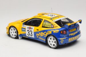 Renault Megane Maxi #33 P. Bugalski / J-P. Chiaroni Rally Sanremo 1998 Otto 1:18 OT1195 Sveķi — attēls 5 no 6