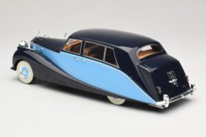 Rolls-Royce Silver Wraith Empress by Hooper Melns & Tumši Zils MCG 1:18 MCG18051 Metāls — attēls 5 no 6