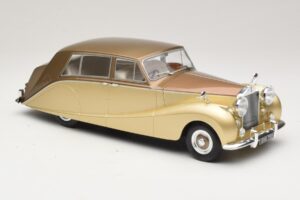 Rolls-Royce Silver Wraith Empress by Hooper Brūns & Zelts MCG 1:18 MCG18000 Metāls — attēls 4 no 6