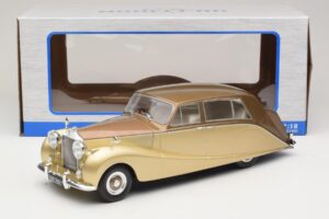 Rolls-Royce Silver Wraith Empress by Hooper Brūns & Zelts MCG 1:18 MCG18000 Metāls — attēls 6 no 6