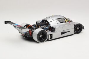 Sauber C9 Ice Silver 1989 Exoto 1:18 SAUBER003 Metāls — attēls 3 no 7