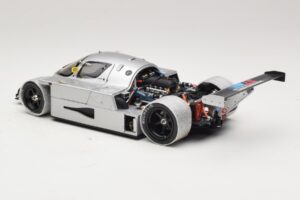 Sauber C9 Ice Silver 1989 Exoto 1:18 SAUBER003 Metāls — attēls 6 no 7