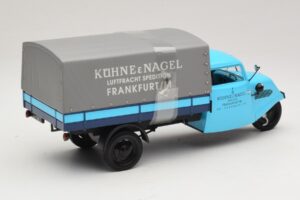 Tempo Hanseat Pikaps Kühne & Nagel Frankfurt Minichamps 1:18 180099022 Metāls — attēls 2 no 6