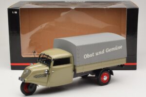 Tempo Hanseat Pikaps Obst und Gemüse Minichamps 1:18 150099040 Metāls — attēls 6 no 6