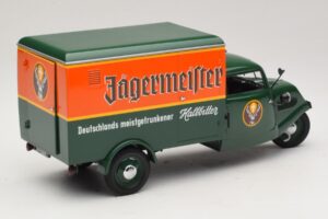Tempo Hanseat Furgons Jägermeister Minichamps 1:18 150099044 Metāls — attēls 3 no 8