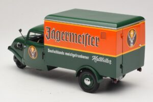 Tempo Hanseat Furgons Jägermeister Minichamps 1:18 150099044 Metāls — attēls 7 no 8