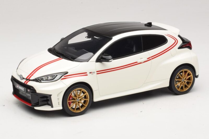 Toyota GR Yaris TGR Italy Ierobežots Izdevums Pure White Otto 1:18 Toyota GR Yaris TGR Italy Ierobežots Izdevums Pure White Otto 1:18 OT1183 Sveķi