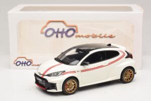 Toyota GR Yaris TGR Italy Ierobežots Izdevums Pure White Otto 1:18 OT1183 Sveķi — attēls 6 no 6