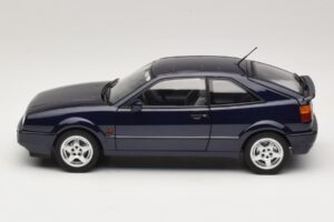 Volkswagen Corrado VR6 Aqua Blue Metallic Ierobežota Izlaide Norev 1:18 188660 Metāls — attēls 4 no 8
