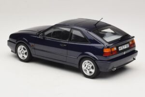Volkswagen Corrado VR6 Aqua Blue Metallic Ierobežota Izlaide Norev 1:18 188660 Metāls — attēls 7 no 8