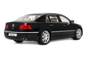 Volkswagen Phaeton 3D 6.0 W12 Melns Otto 1:18 OT1266 Sveķi — attēls 2 no 5