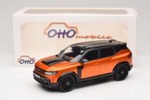 Dacia Duster Mk3 Redust Sport 4x2 Hybrid Metallic Orange Otto 1:18 OT1316 Sveķi — attēls 6 no 6
