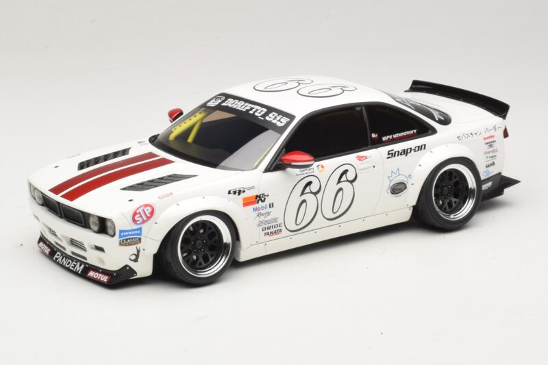 Nissan Silvia S14 Rocket Bunny Boss White Otto 1:18 OT1240 Sveķi