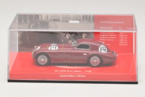Alfa Romeo 8C 2900B #19 R. Sommer / C. Biondetti 24 Hours of Le Mans Winner 1938 Minichamps 1:43 403120473 Metāls — attēls 4 no 4