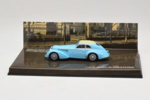Alfa Romeo 8C 2900B Lungo Gaiši Zils Minichamps 1:43 436120420 Metāls