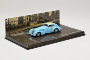 Alfa Romeo 8C 2900B Lungo Gaiši Zils Minichamps 1:43 436120420 Metāls — attēls 2 no 5