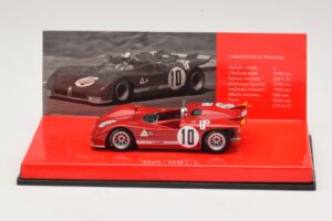 Alfa Romeo T33/3 #10 R. Stommelen / N. Galli ADAC 1000km Nurburgring 1971 Minichamps 1:43 436711210 Metāls