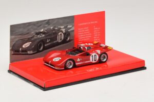 Alfa Romeo T33/3 #10 R. Stommelen / N. Galli ADAC 1000km Nurburgring 1971 Minichamps 1:43 436711210 Metāls — attēls 2 no 5