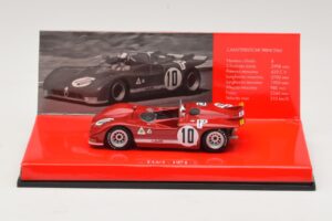 Alfa Romeo T33/3 #10 R. Stommelen / N. Galli ADAC 1000km Nurburgring 1971 Bez Ārējās Kastes Minichamps 1:43 436711210-R1 Metā