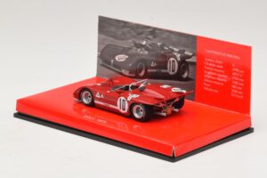 Alfa Romeo T33/3 #10 R. Stommelen / N. Galli ADAC 1000km Nurburgring 1971 Bez Ārējās Kastes Minichamps 1:43 436711210-R1 Metā — attēls 3 no 4