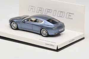 Aston Martin Rapide Zils Metālisks Minichamps 1:43 437137903 Metāls — attēls 3 no 5