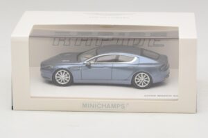 Aston Martin Rapide Zils Metālisks Minichamps 1:43 437137903 Metāls — attēls 5 no 5