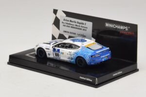 Aston Martin Rapide S #100 Bez / Schubauer 24 Hours of Nurburgring 2013 Minichamps 1:43 437131300 Metāls — attēls 3 no 5