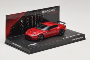 Aston Martin V12 Zagato Sarkans Minichamps 1:43 437137220 Metāls — attēls 2 no 5