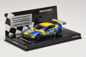 Aston Martin Vantage GT3 #007 A. Simonsen / Turner 24 Hours of Nurburgring 2013 Minichamps 1:43 437131307 Metāls — attēls 2 no 5