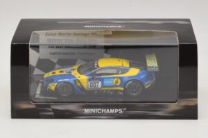 Aston Martin Vantage GT3 #007 A. Simonsen / Turner 24 Hours of Nurburgring 2013 Minichamps 1:43 437131307 Metāls — attēls 5 no 5