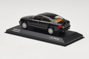 Audi A6 C5 Melns Minichamps 1:43 430010200 Metāls — attēls 3 no 4