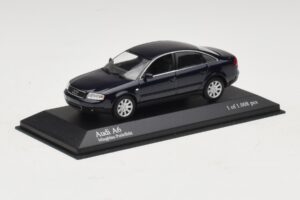 Audi A6 C5 Zils Metālisks Minichamps 1:43 430010201 Metāls — attēls 2 no 4