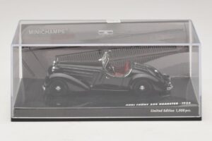 Audi Front 225 Roadster Melns Minichamps 1:43 437019131 Metāls — attēls 4 no 5
