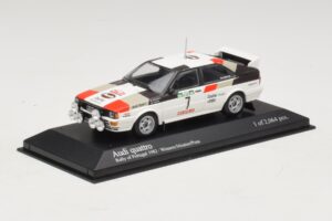 Audi Quattro #7 M. Mouton / F. Pons Pikes Peak International Hill Climb 1984 Minichamps 1:43 AUDI014 Metāls — attēls 2 no 4