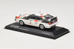 Audi Quattro #7 M. Mouton / F. Pons Pikes Peak International Hill Climb 1984 Minichamps 1:43 AUDI014 Metāls — attēls 3 no 4